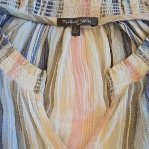 Michael Stars Pastel Striped Top